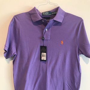 Polo by Ralph Lauren purple custom fit medium
